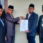 Sekretaris Kopertais Wilayah V Aceh Serah SK Kenaikan Pangkat Perdana Dosen STAI Nurul Arafah Panton Labu Aceh Utara kopertais
