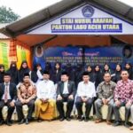 Kopertais Wilayah V Aceh Meresmikan STAI Nurul Arafah Panton Labu Aceh Utara slide1